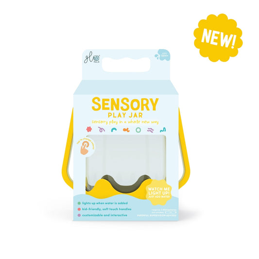 Sensory Play Jar Regular - Yellow