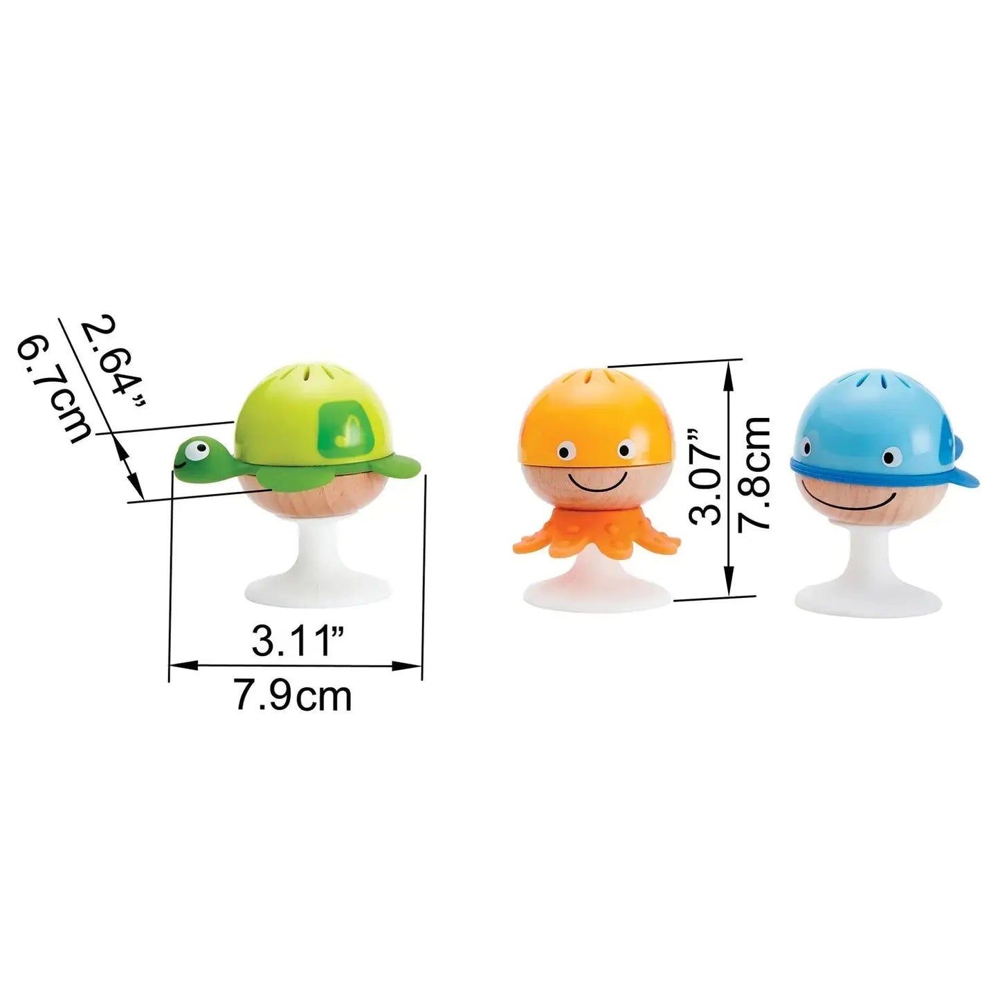 Hape Put-Stay Rattle Set