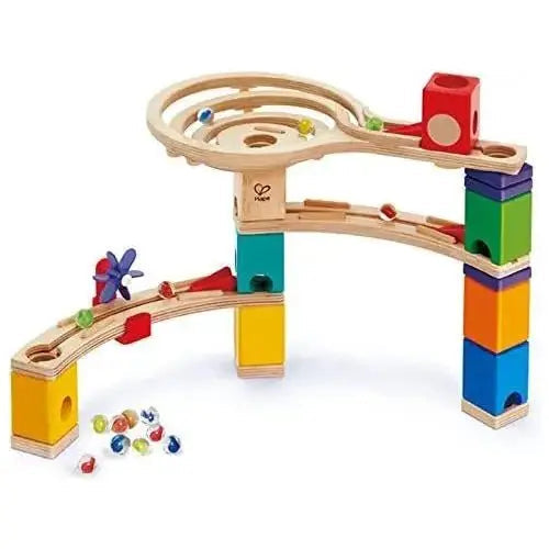 Hape Quadrilla Race to the Finish Marble Run Blocks