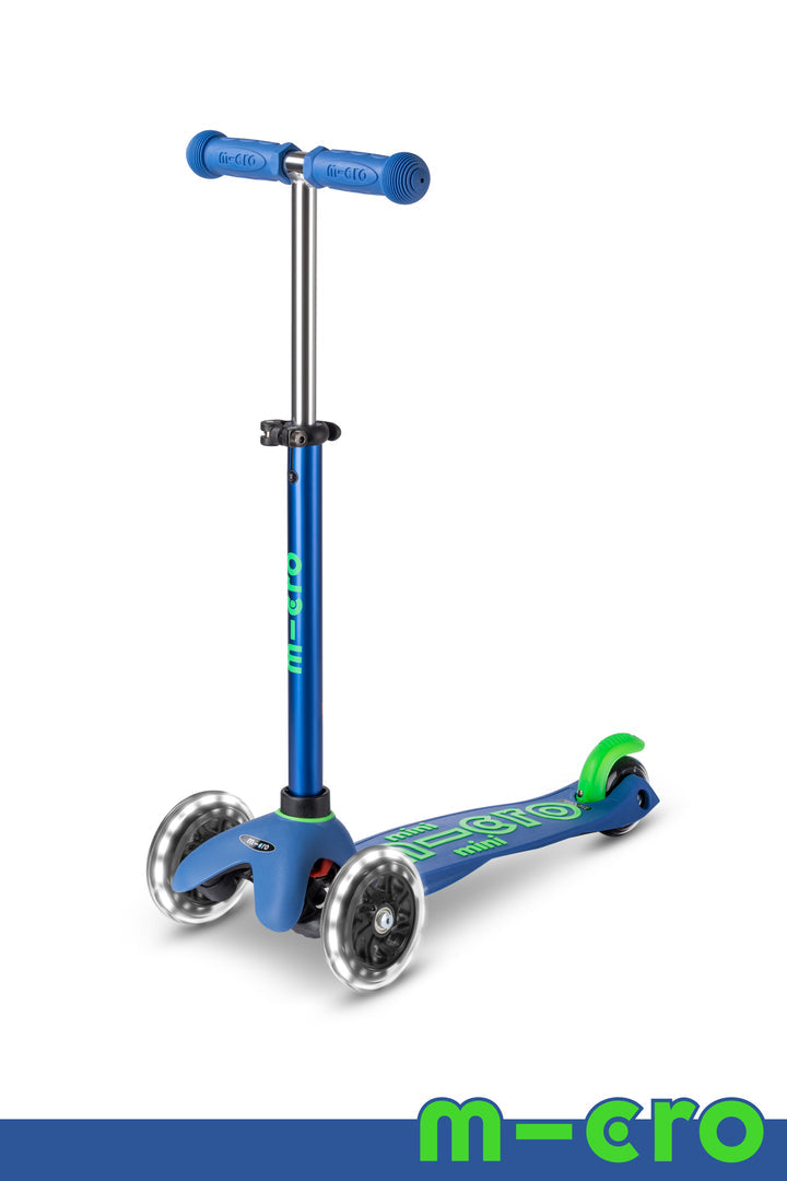 Micro Mini LED Scooter Crystal Blue