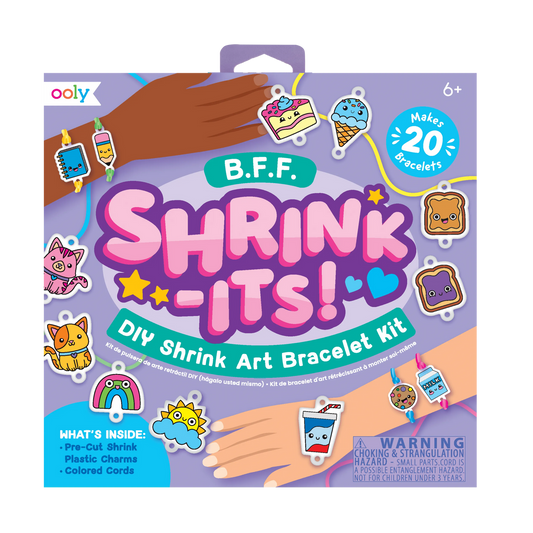 Shrink-its! DIY Shrink Art Bracelet Kit - BFF