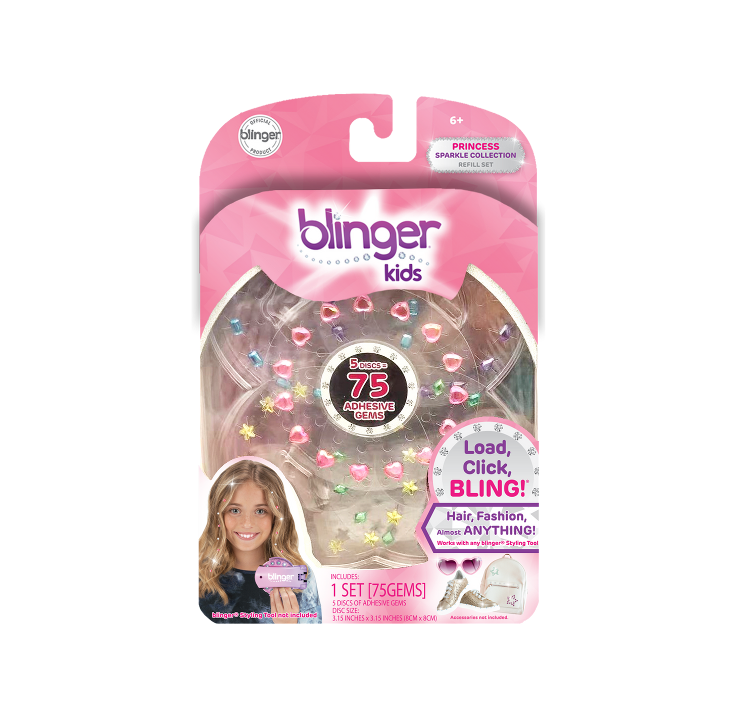 Blinger® kids Sparkle Collection Refill Pack Royal Collection