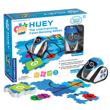 Kids First Huey: The Line-Tracking, Color-Sensing Robot