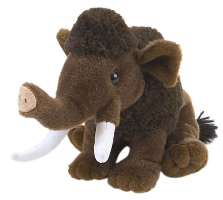 Wooly Mammoth Stuffed Animal - 8"