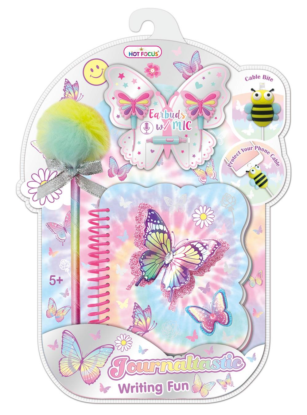 Journaltastic Writing Fun, Tie Dye Butterfly 610TB