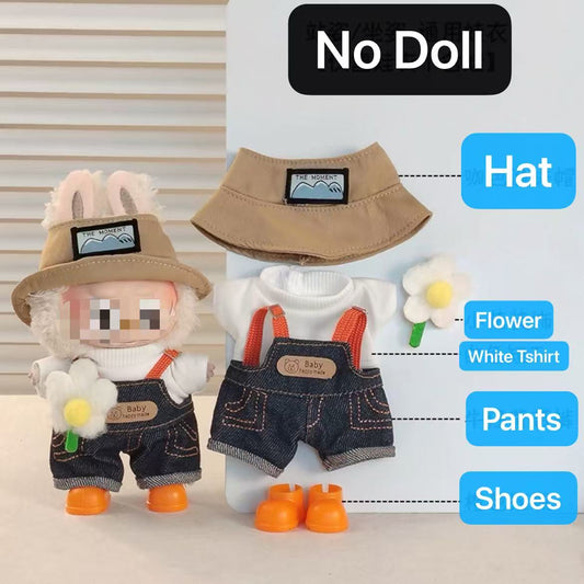 LabubuFlower Clothing Outfit (Without Doll)