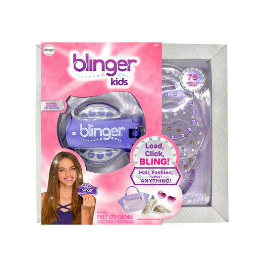 Blinger Kids Diamond Hopes Collection (purple metallic)