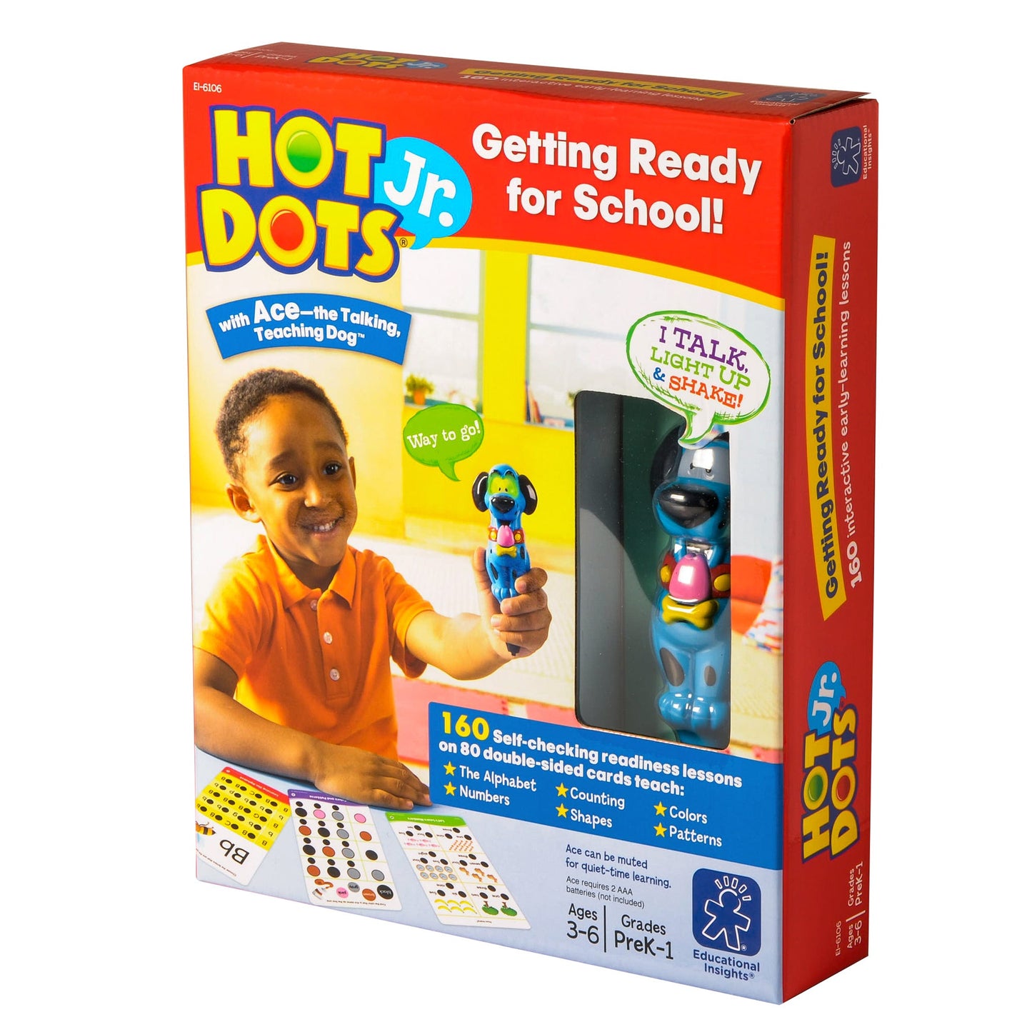Hot Dots® Jr. Getting Ready for School!