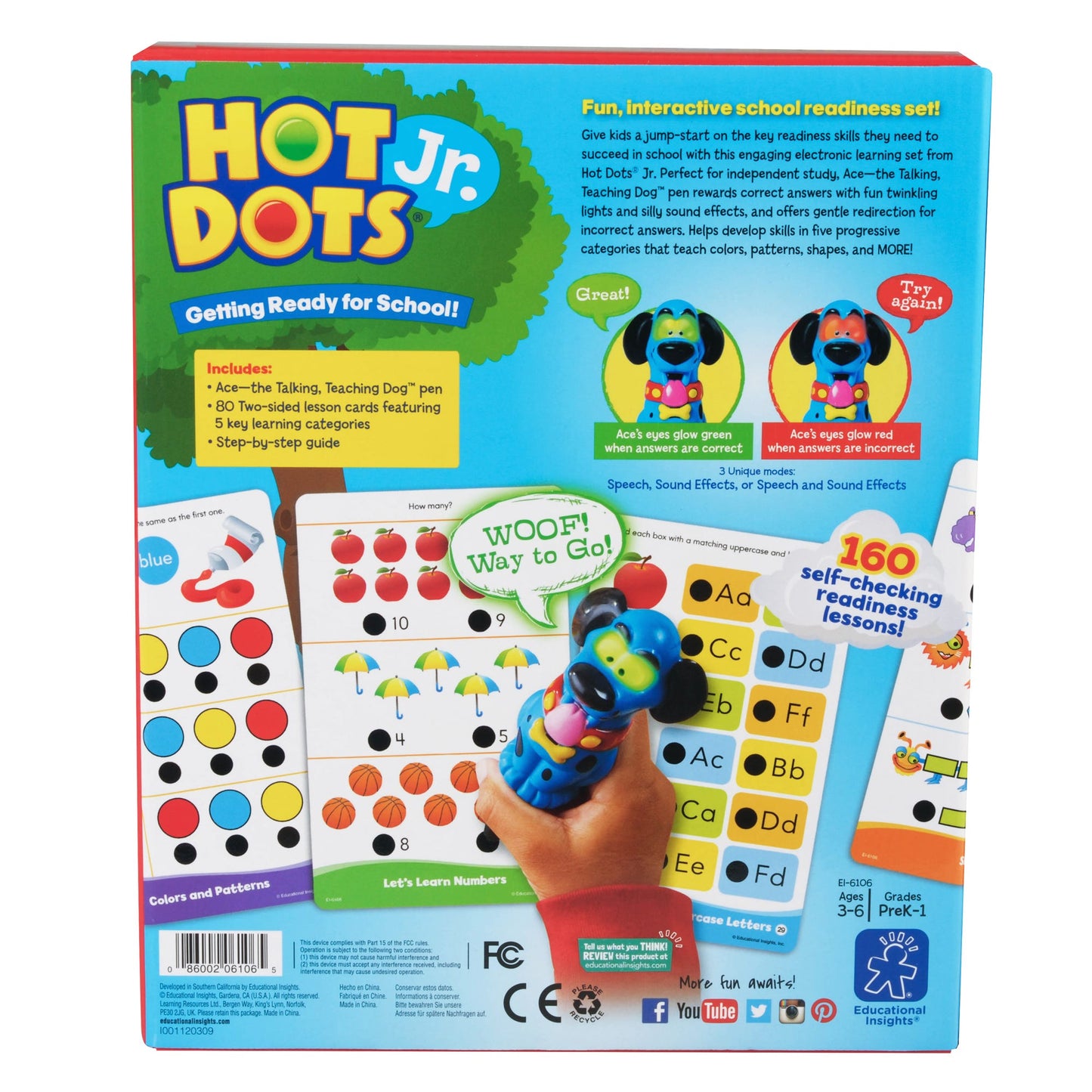 Hot Dots® Jr. Getting Ready for School!