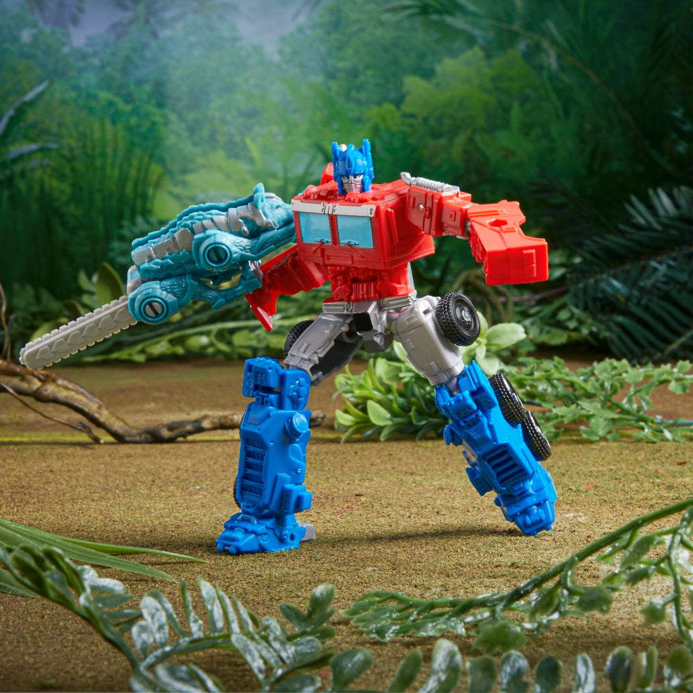 Transformers: Rise of the Beasts Beast Alliance Beast Weaponizers 2-Pack Optimus Prime & Chainclaw