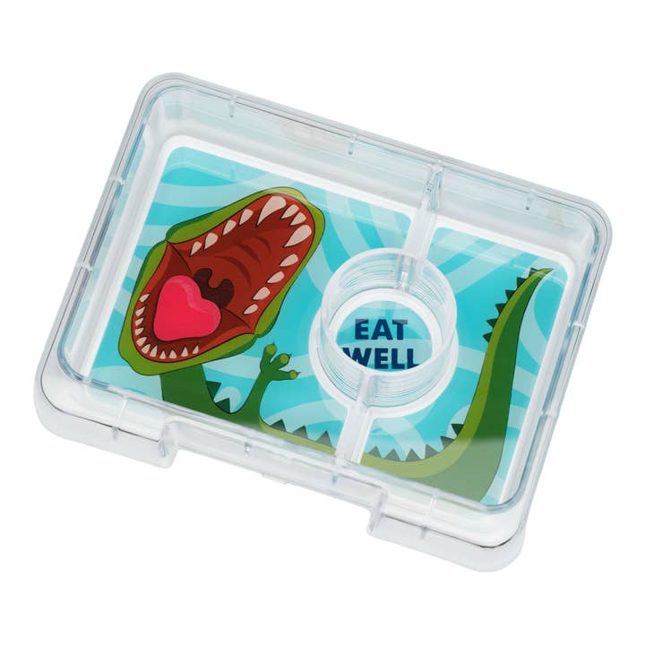 Snack Size Bento Lunch Box Jurassic Green (Dinosaur)