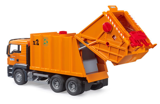 03760 MAN TGS Garbage Truck (Orange)
