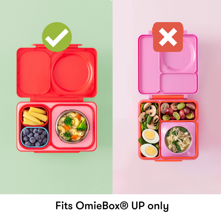 OmieBox UP Dip Containers Purple/Green