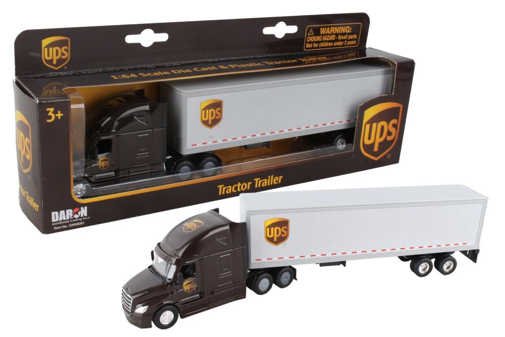 UPS TRACTOR TRAILER 1/64