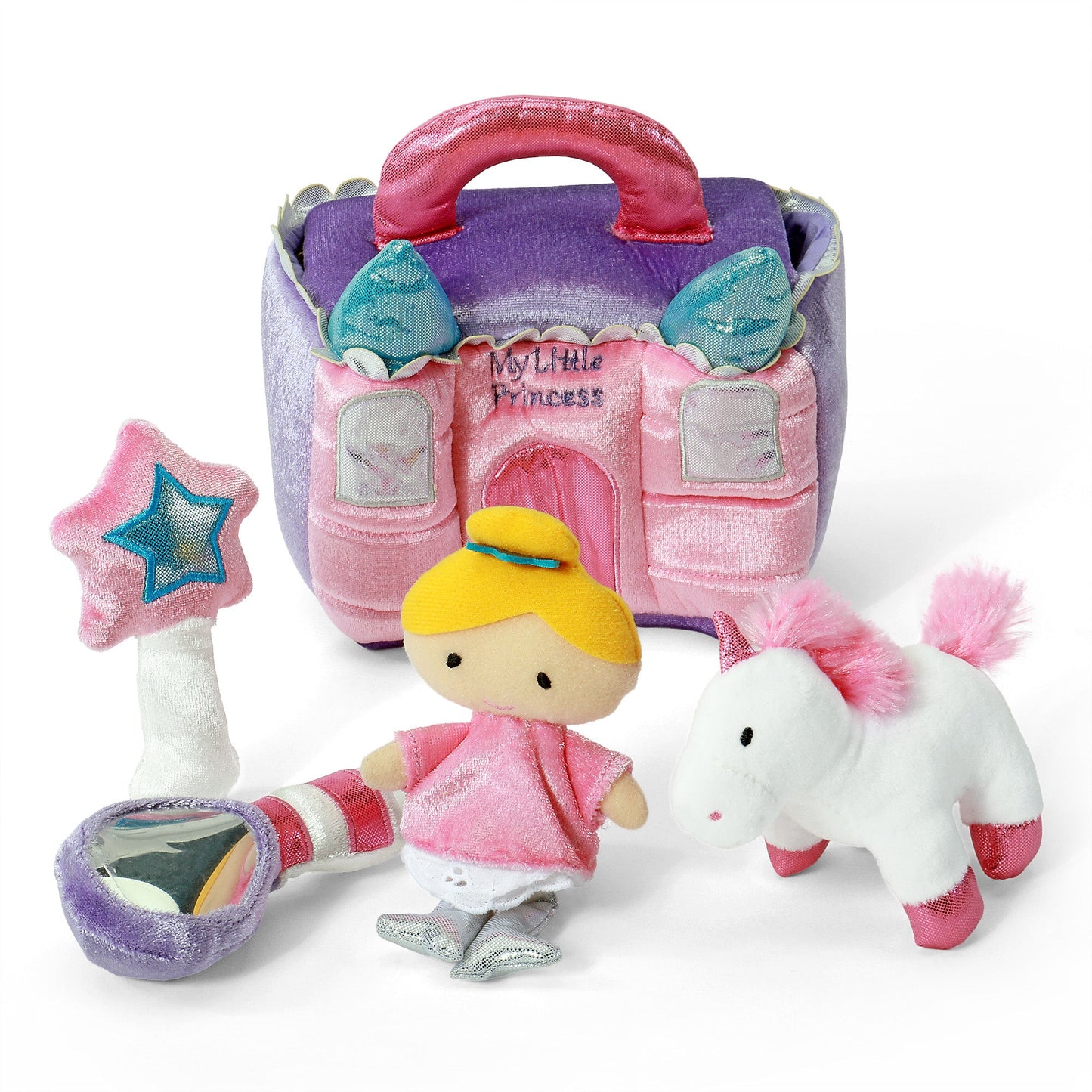 PRINCESS CASTLE PLAYSET, 8 IN