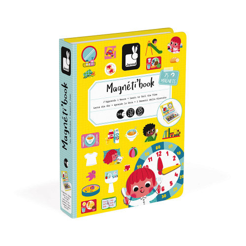 LEARN TO TELL THE TIME MAGNETI'BOOK