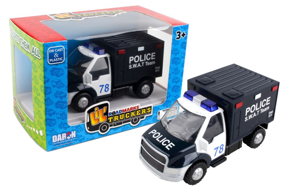 LIL TRUCKERS POLICE SWAT TEAM TRUCK