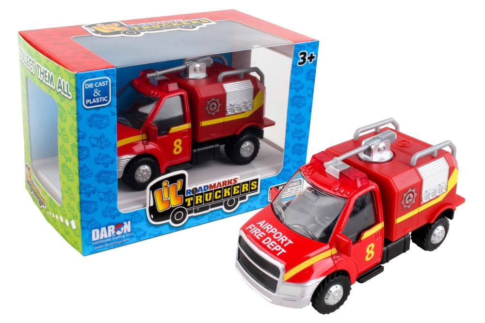 LIL TRUCKERS AIRPORT FIRE TRUCK