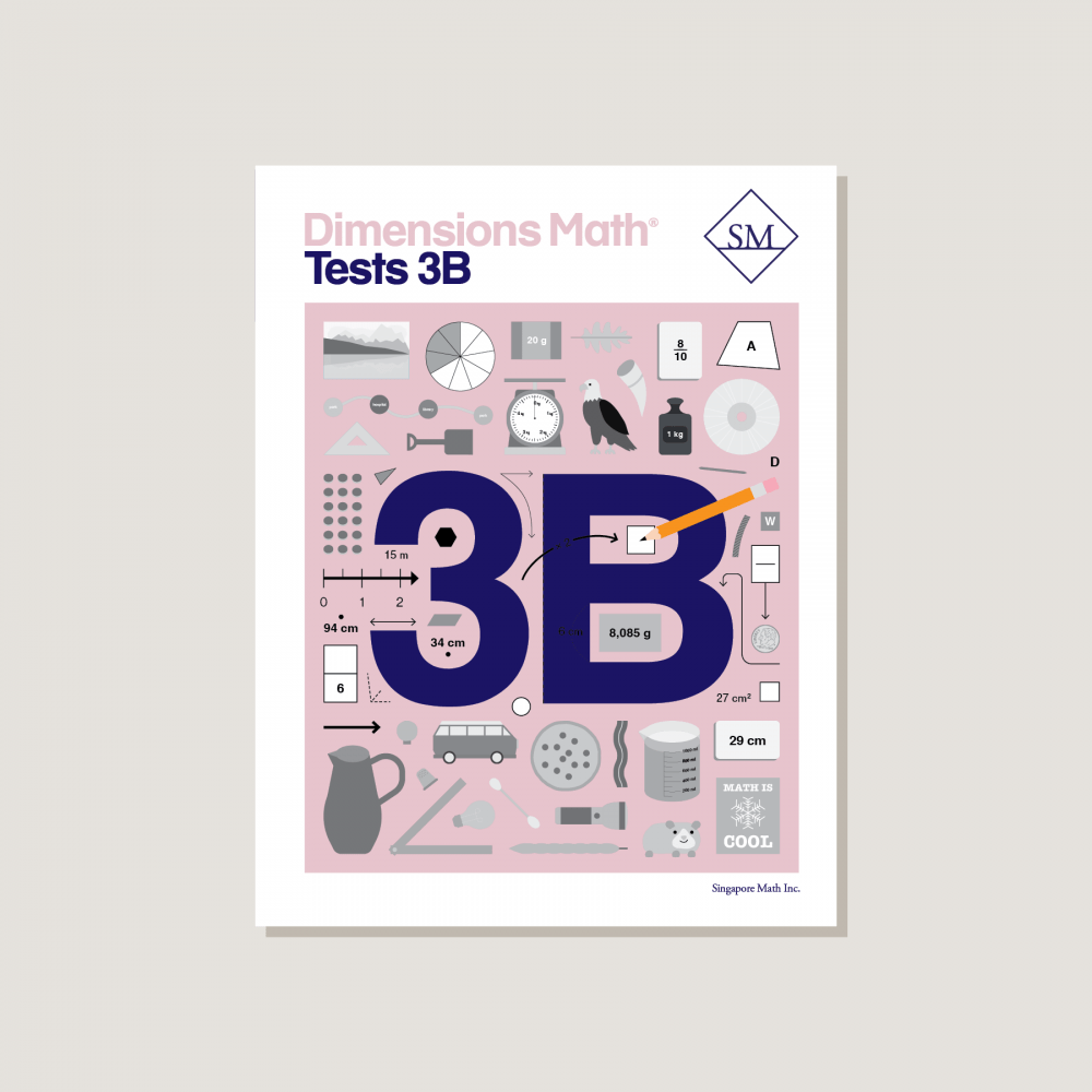 Dimensions Math Tests 3B