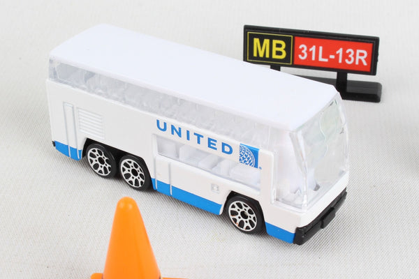 United Airlines Airport Playset