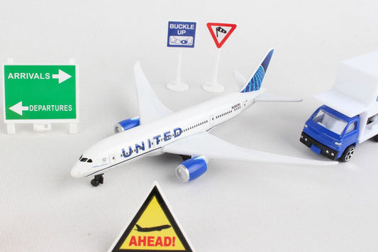 United Airlines Airport Playset