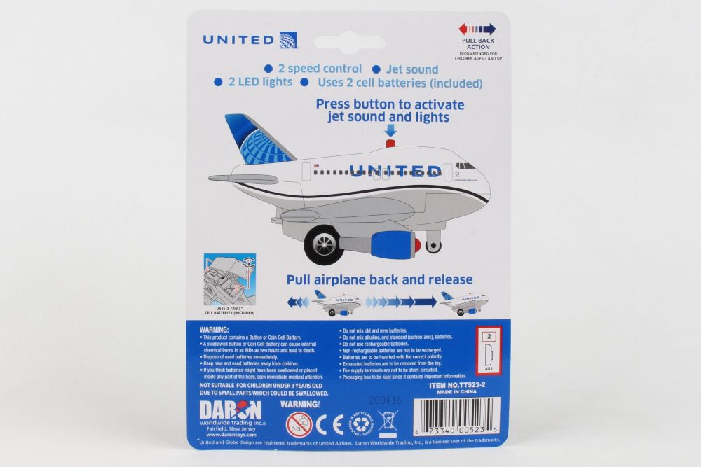 UNITED PULLBACK W/LIGHT & SOUND