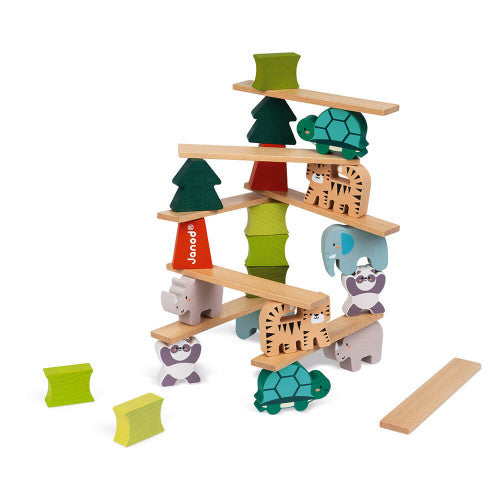 Wooden Balancing Animals game