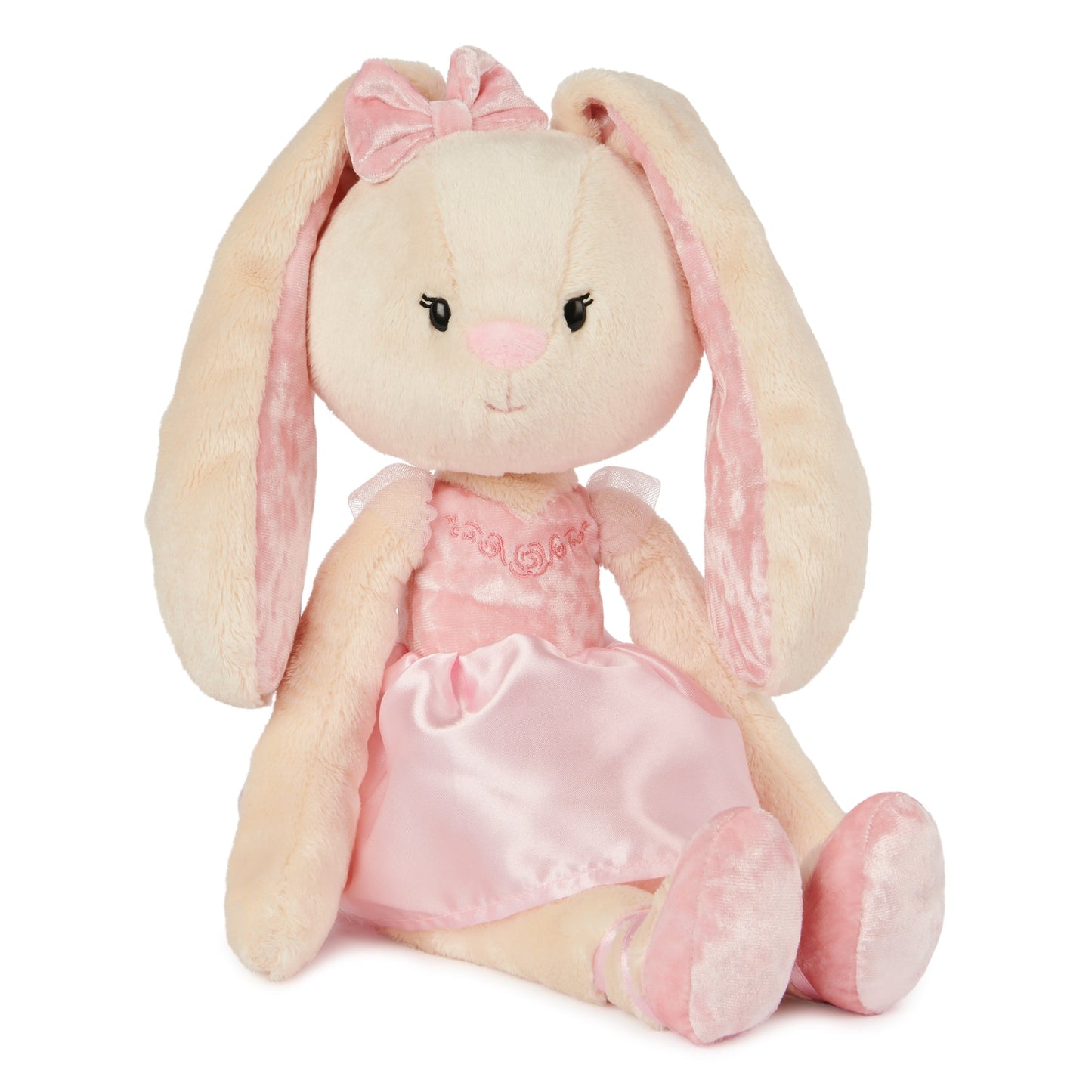 CURTSY THE BALLERINA BUNNY TAKE-ALONG FRIEND, 15 IN