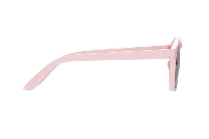 The Darling Pink Kids Keyhole Sunglasses with Mirrored Lens