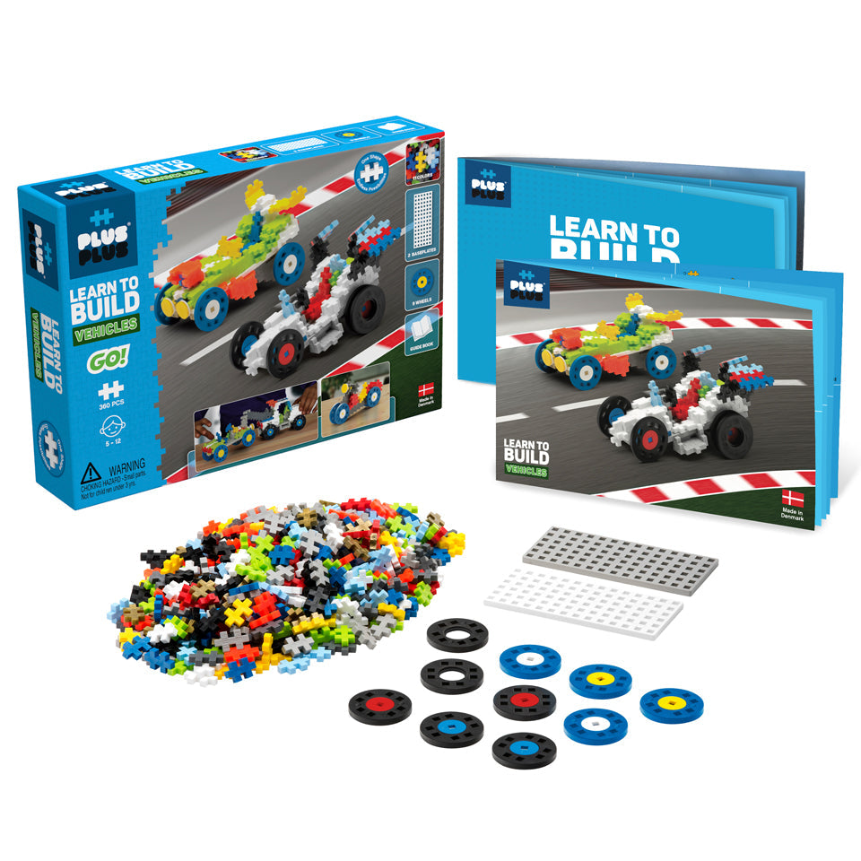 LEARN TO BUILD - GO! VEHICLES