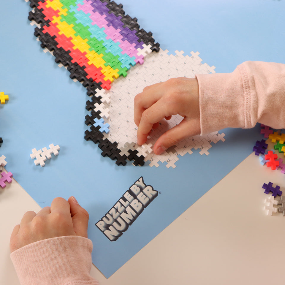 PUZZLE BY NUMBER® - 500 PC RAINBOW