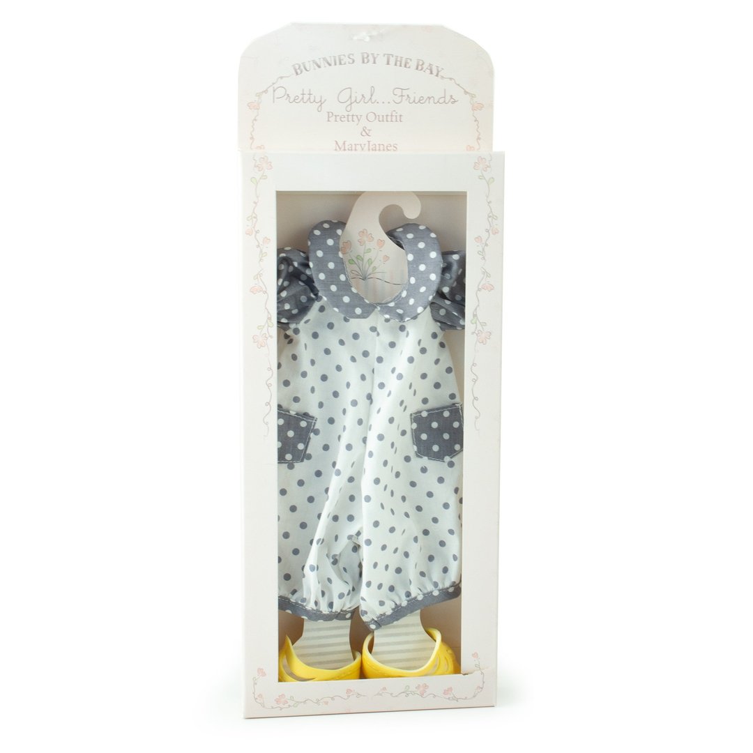 RETIRED - DOTTY ROMPER SET - DOLL CLOTHES