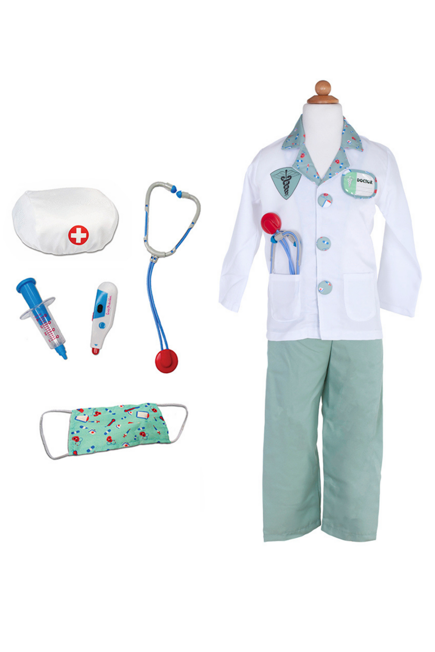 DOCTOR WITH ACCESSORIES - GREEN