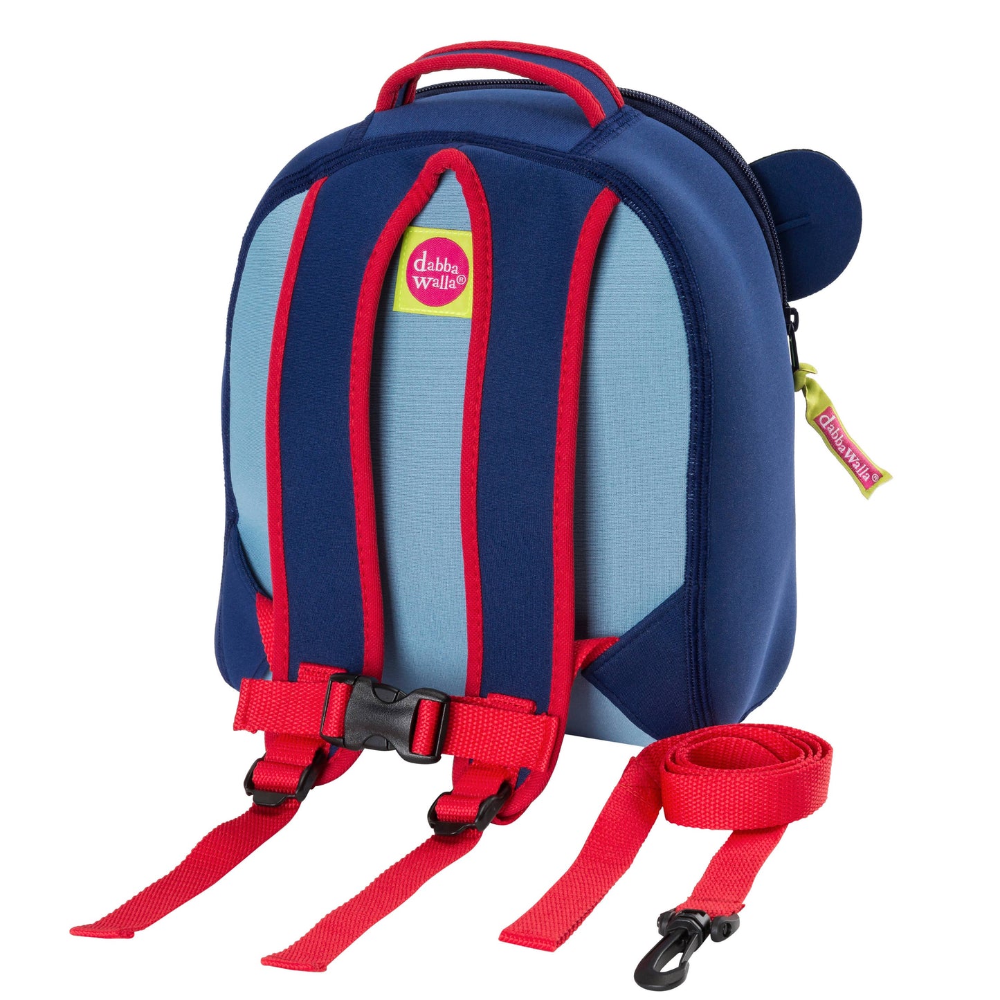 Harness Toddler Backpack - Blue Monkey