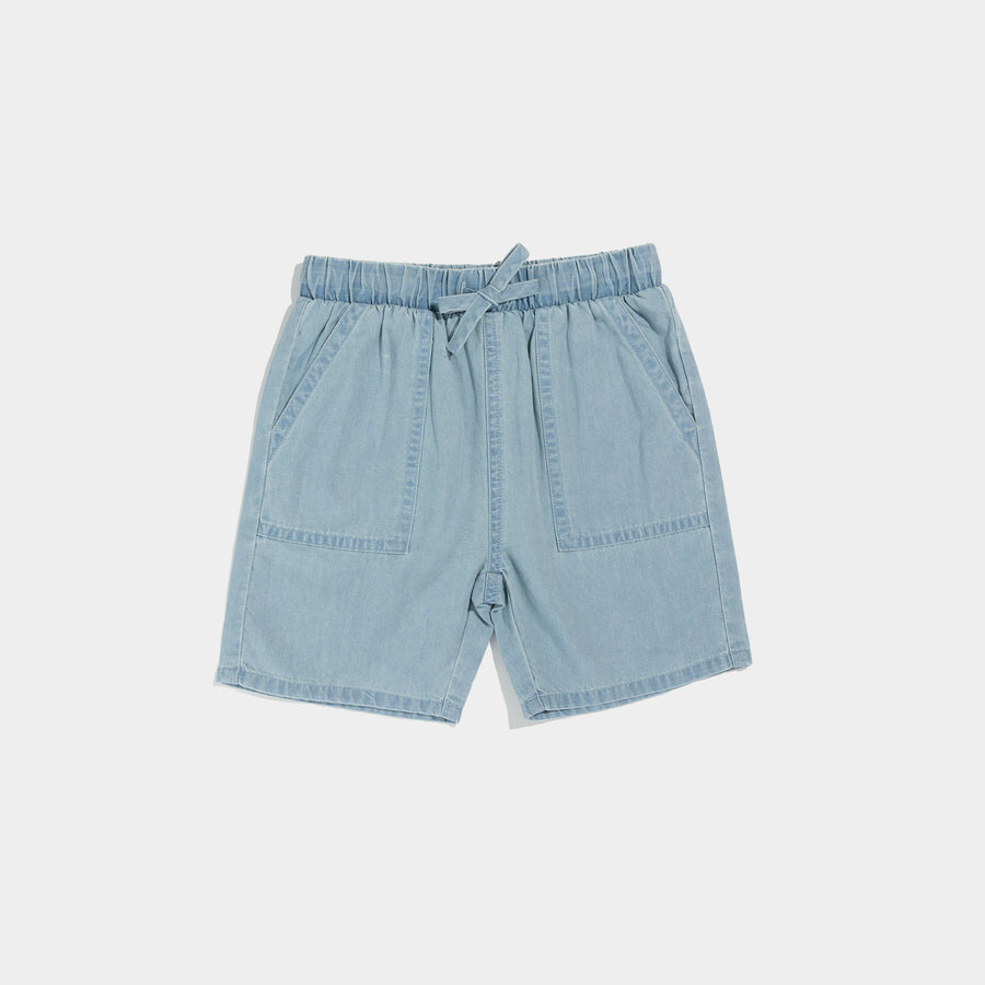 Chambray Shorts