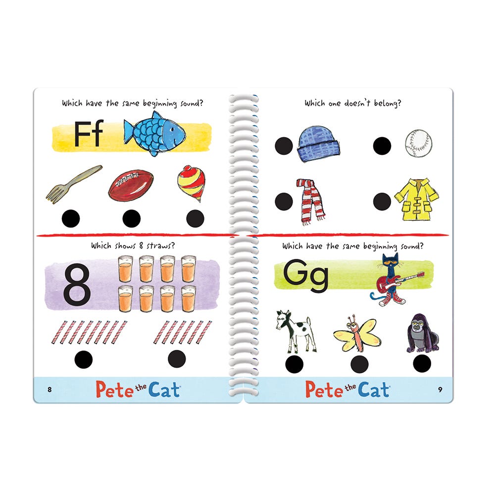 Hot Dots® Jr. Pete the Cat® Kindergarten Rocks! Set with Pete the Cat®—Your Groovin', Schoolin', Friend Pen