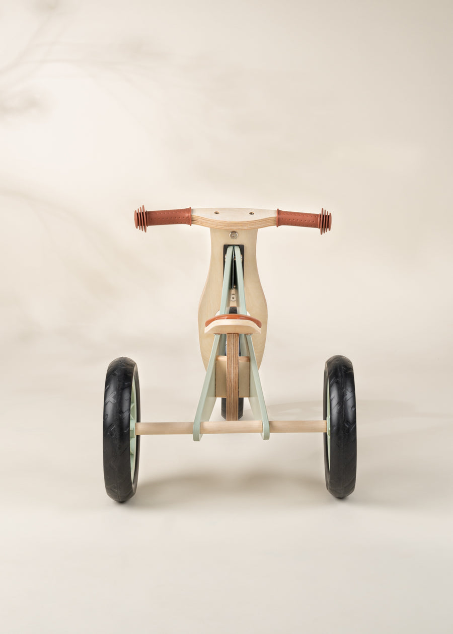 MINI - Balance Bike with Basket - Seafoam
