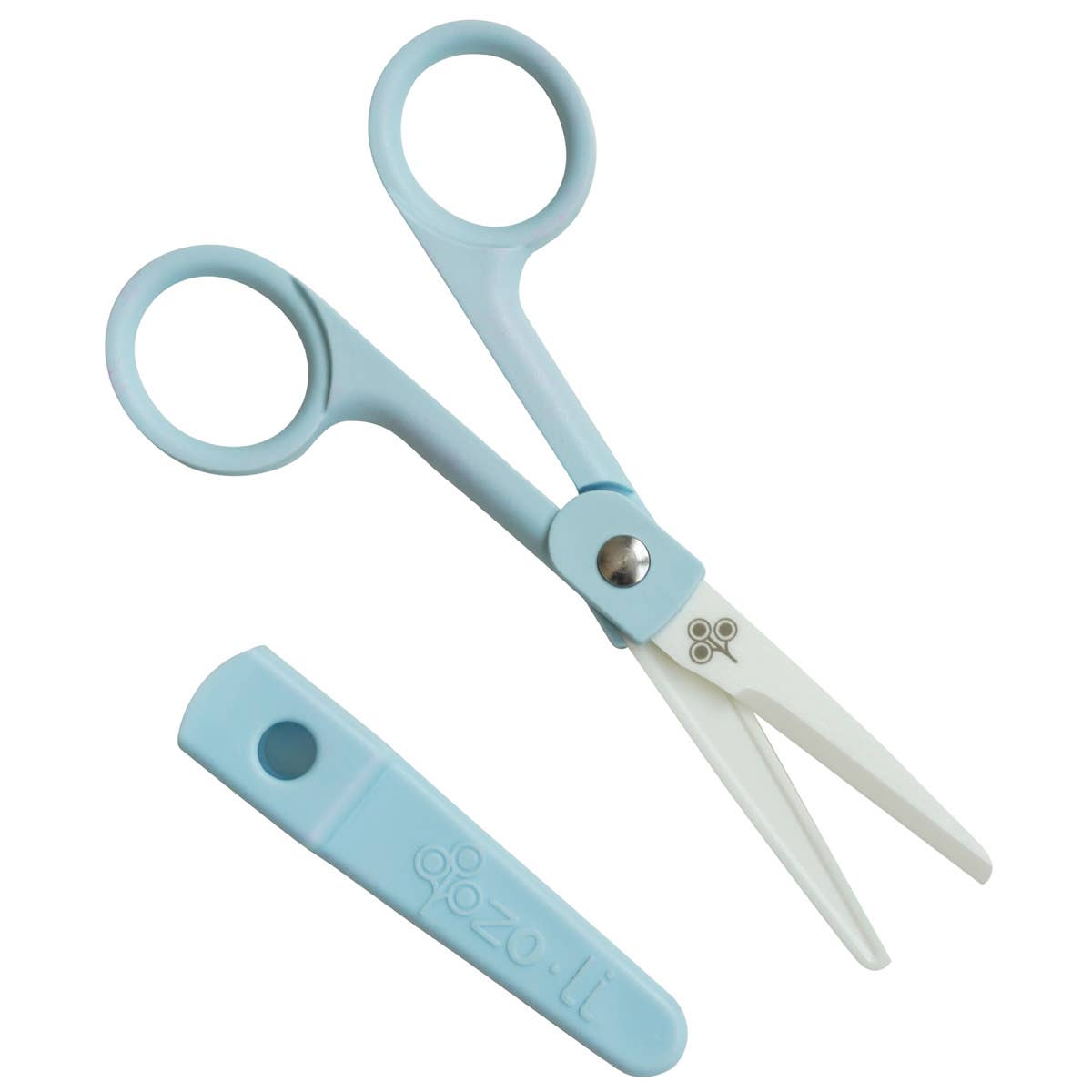SNIP Ceramic Food Scissors - Mist Blue