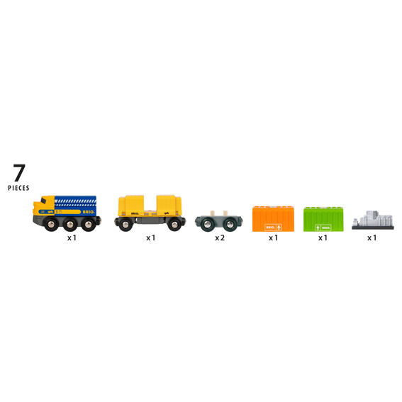 33982 Three-Wagon Cargo Train