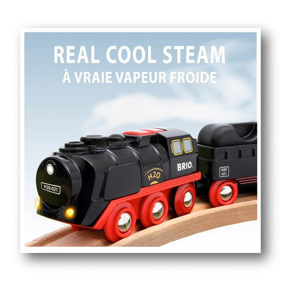 33884 Battery-Operated Steaming Train