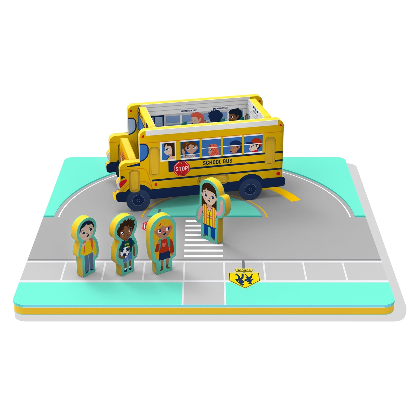 School Bus Play Puzzle