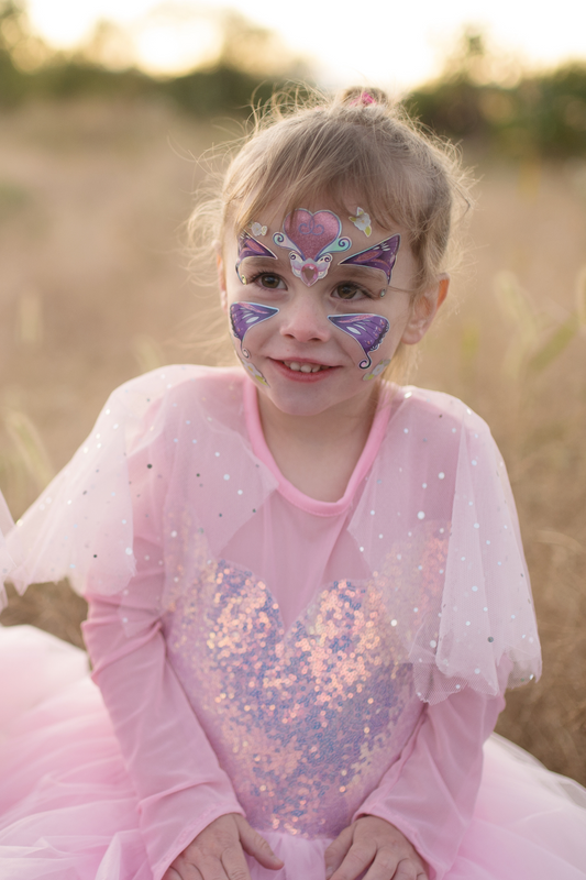 BUTTERFLY FAIRY FACE STICKERS