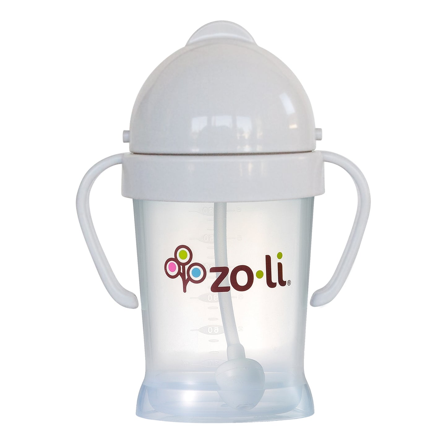 Bot weighted straw sippy cup - Ash Grey