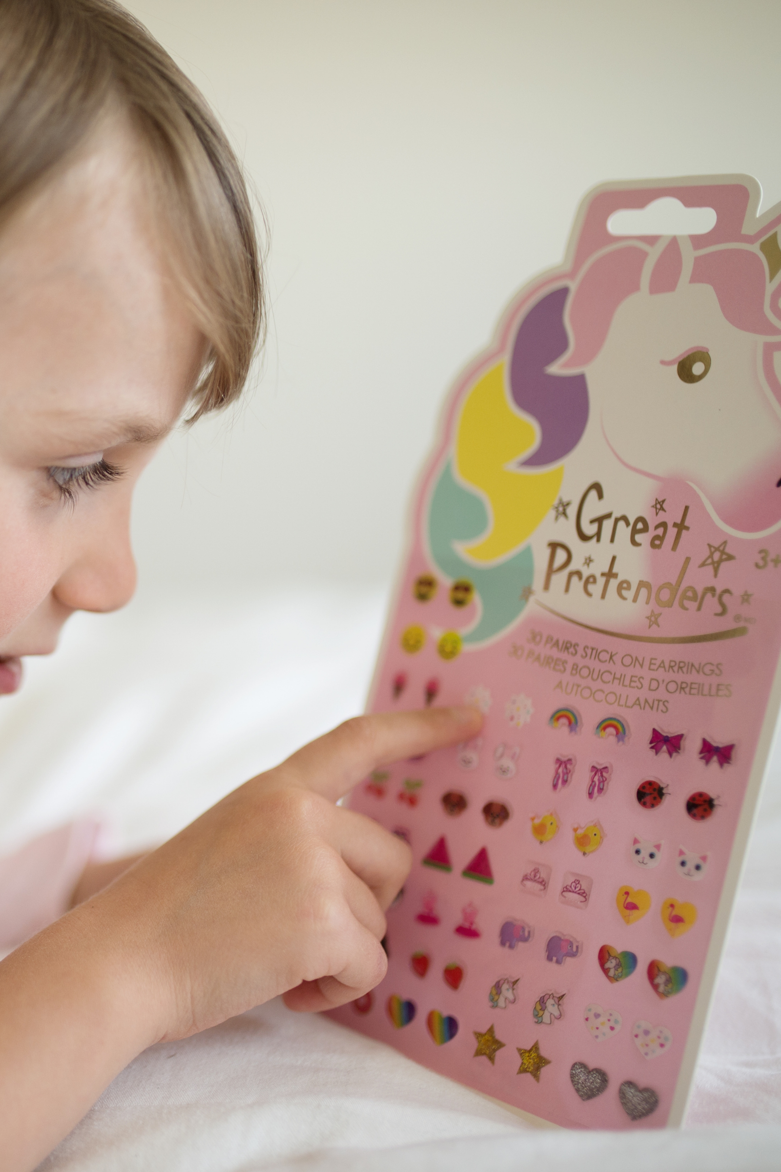 Kids 2025 sticker earrings