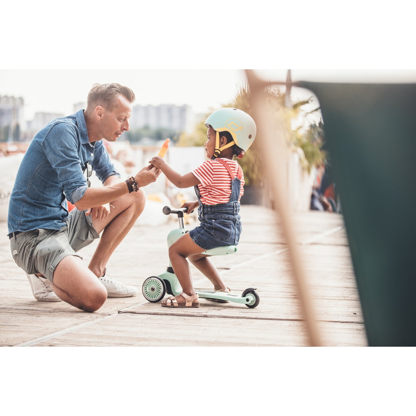 Highwaykick 1 Convertible Scooter Kiwi