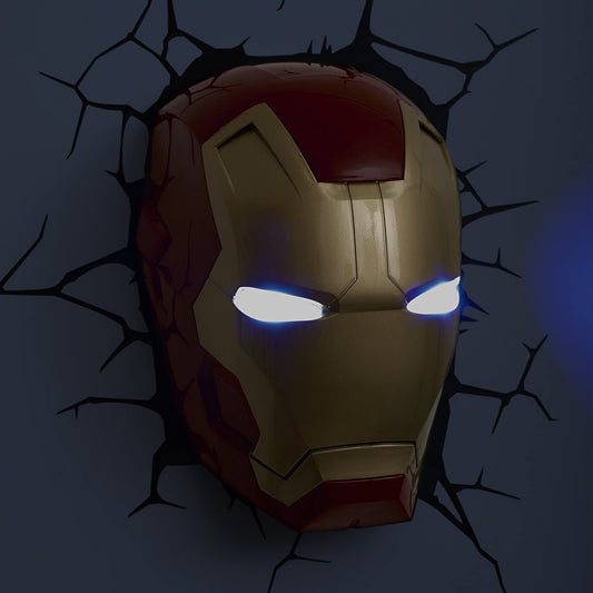 Marvel Avengers Iron Man Mask 3D Deco Light