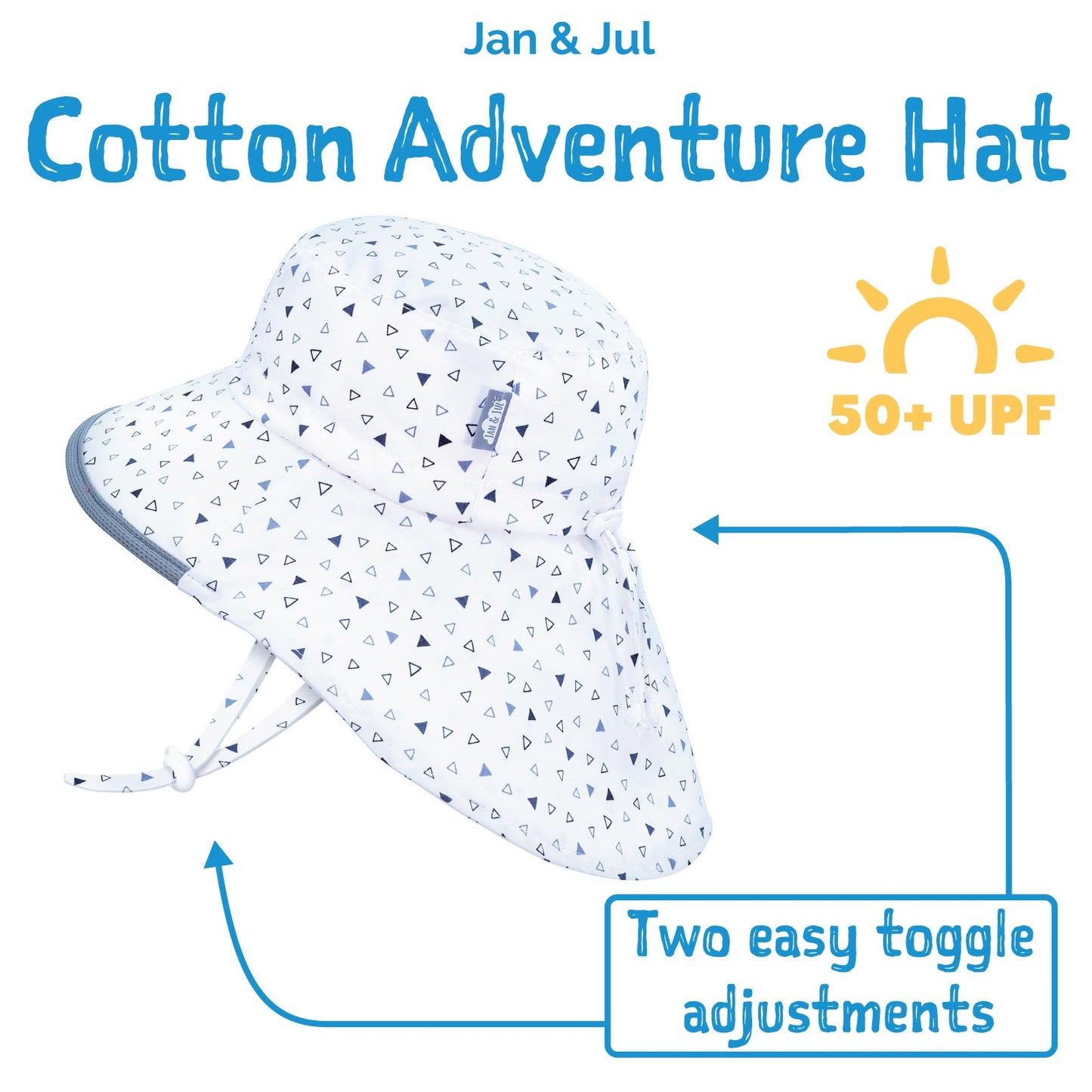 Triangles | Adult Cotton Adventure Hat