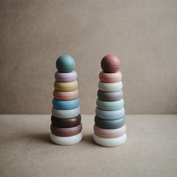 Stacking Rings Toy | Made in Denmark (Rustic)