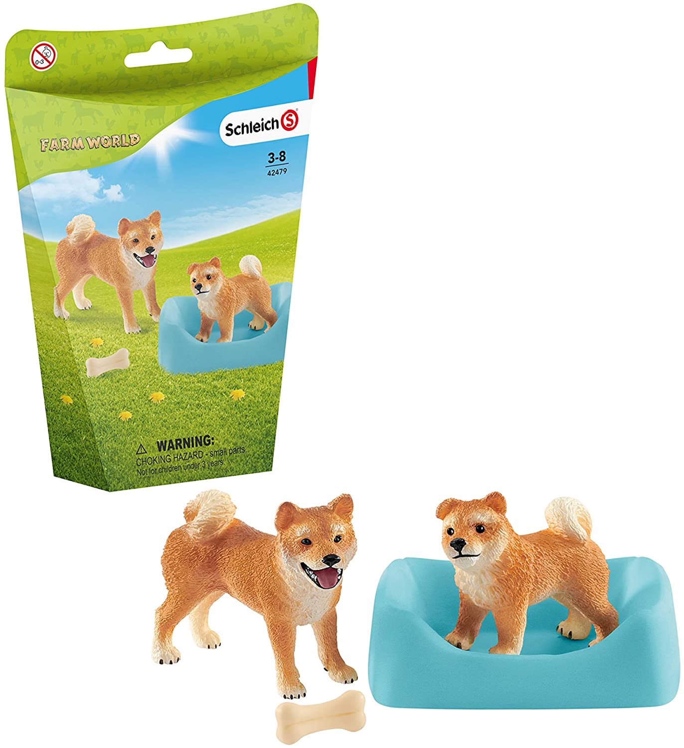 Shiba Inu mother and puppy 42479