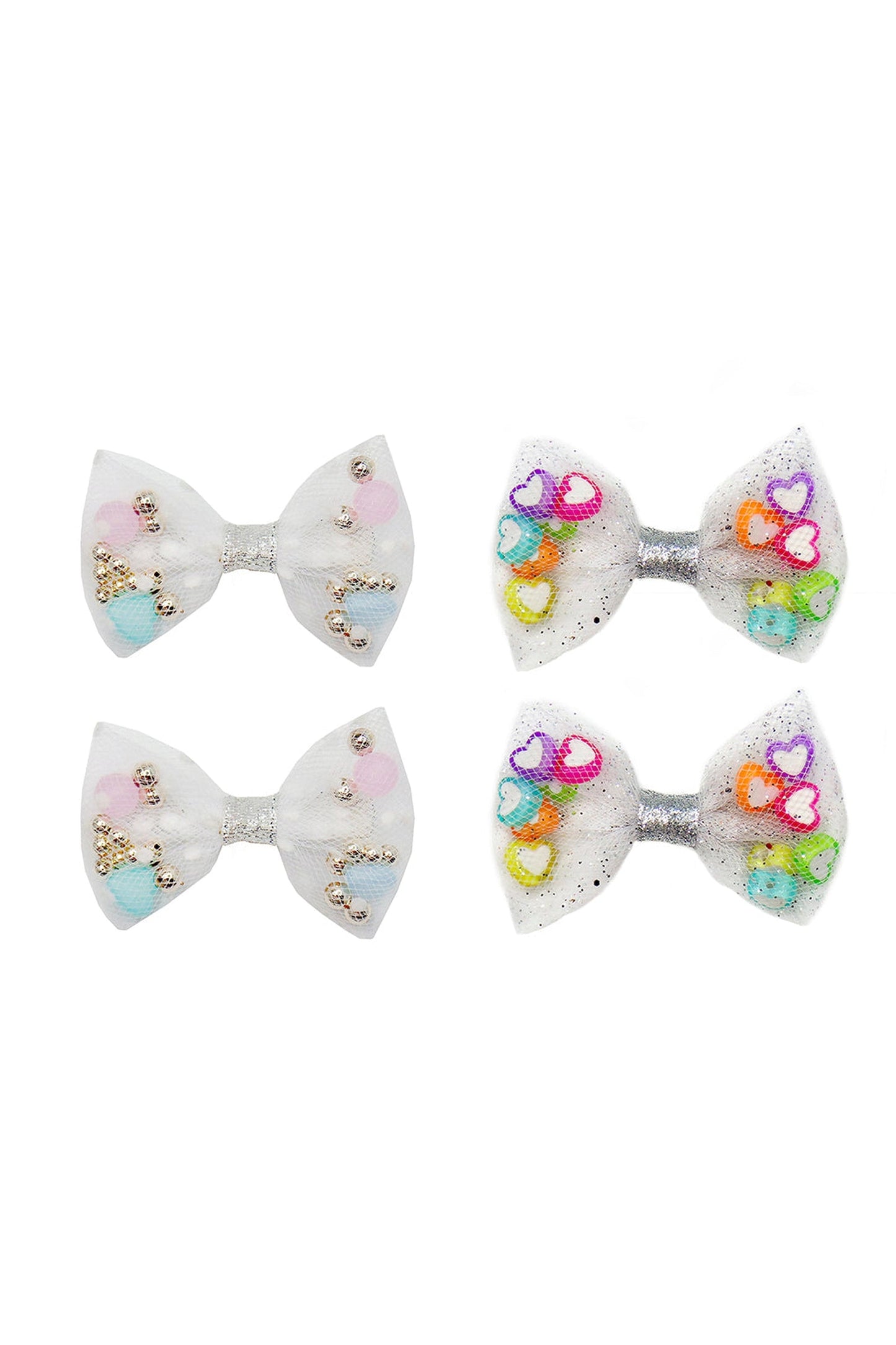 BOWTASTIC PARTY HAIRCLIPS 2 PACK